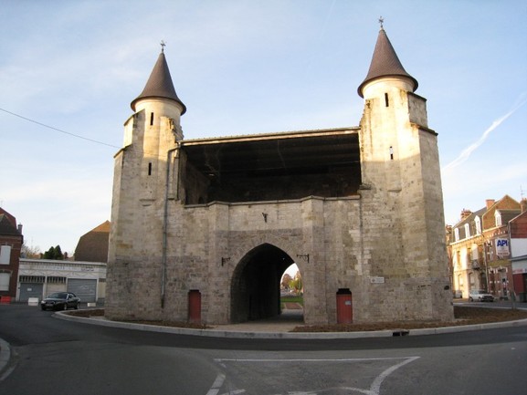 Porte de Paris, côté ville